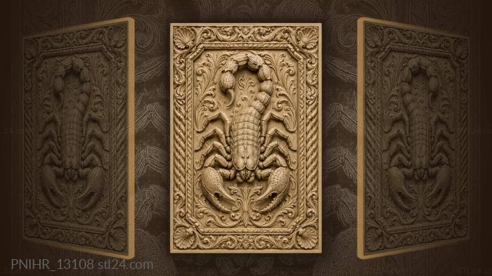 Legs spreading out from a raised sting 3d STL model