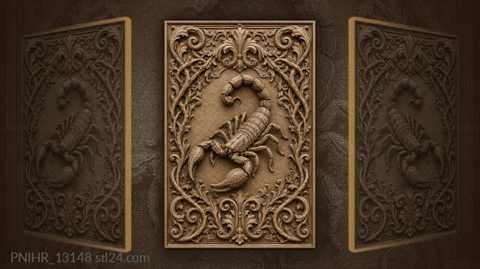 Detailed segmented body in a heavy border 3d STL model
