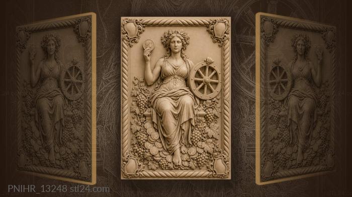 Fortune, grapes and endless wealth 3d STL model