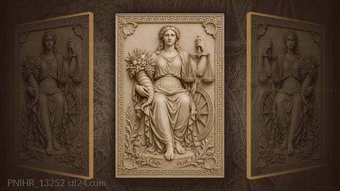 Justice with abundance and time 3d STL model