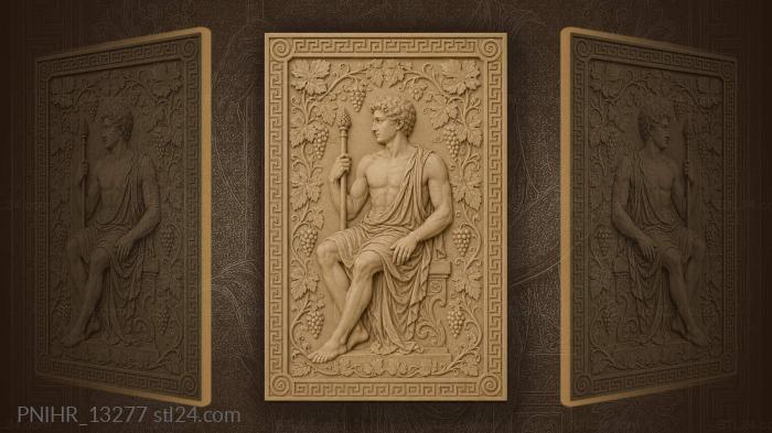 Staff among climbing grapevines 3d STL model