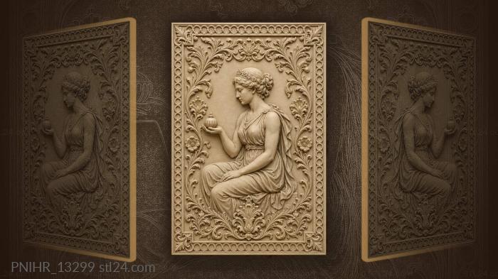 Small trinket in an open palm 3d STL model