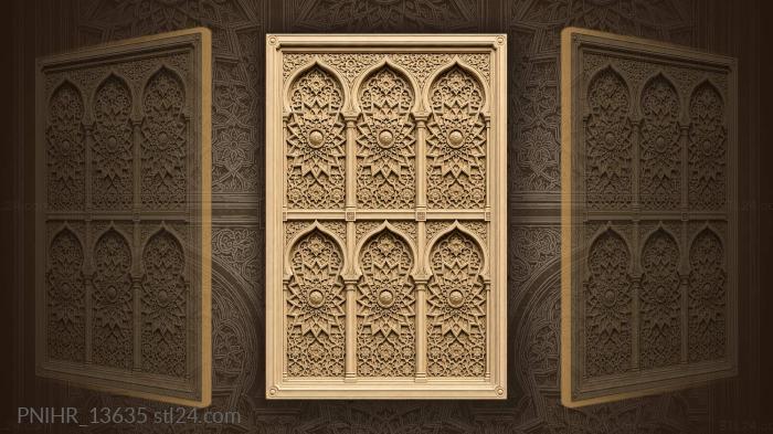 Starry niches geometric symmetry delight 3d STL model