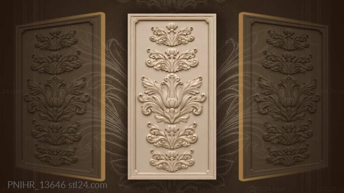 Floral symphony delicate layered design 3d STL model