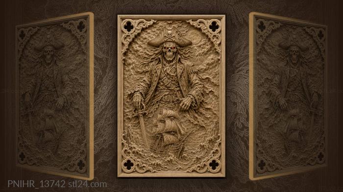 Red glow in the eyes of the skeleton 3d STL model