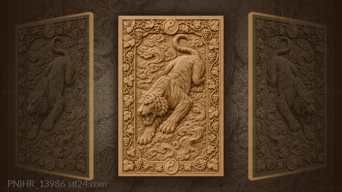 Mist curling from under the paws 3d STL model