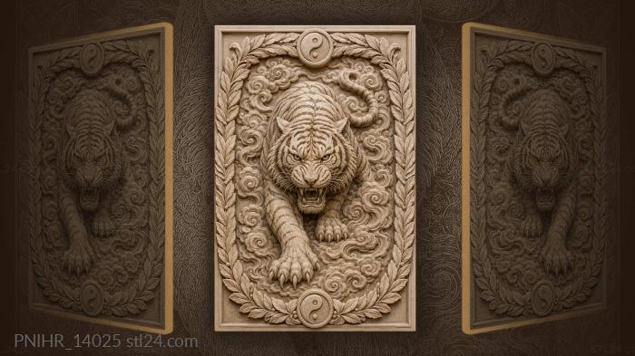 Claws out among ordered clouds 3d STL model