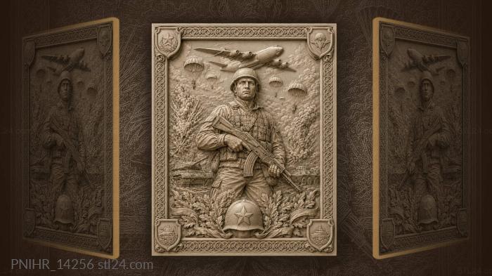 Airborne troops and wartime aviation 3d STL model