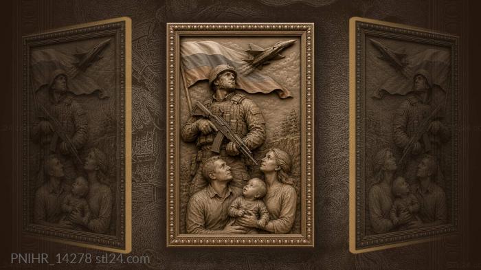 Defender of the homeland strong spirit 3d STL model