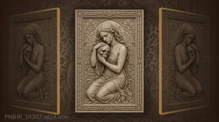 Grief and the fleeting nature 3d STL model