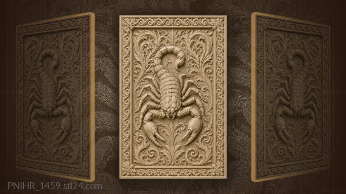 Claws spread among the foliage 3d STL model