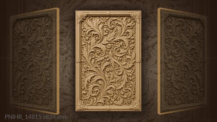 Lush vines and leafy growth 3d STL model