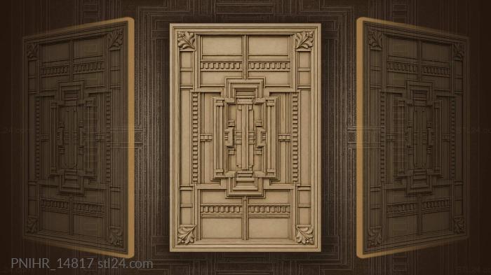 Geometric layers modern design accent 3d STL model