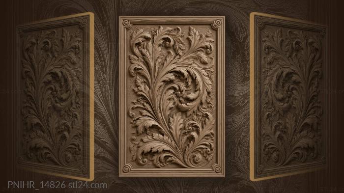Swirling tendrils sweep upward in spirals 3d STL model
