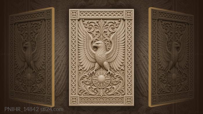 Golden sun and soaring falcon 3d STL model