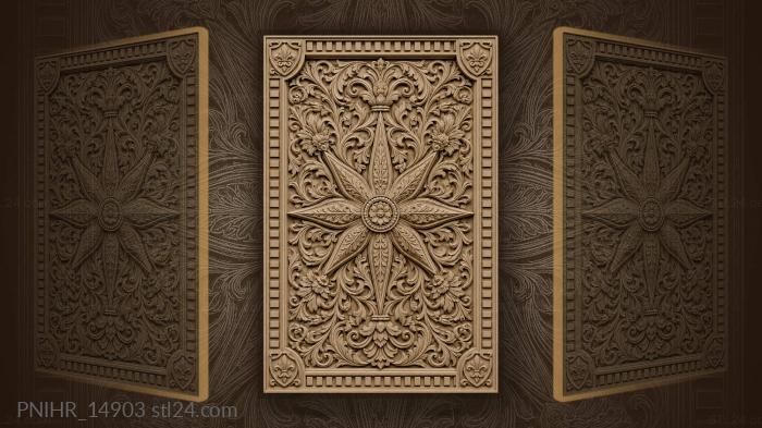 Eight rayed star drives petals into orbit 3d STL model