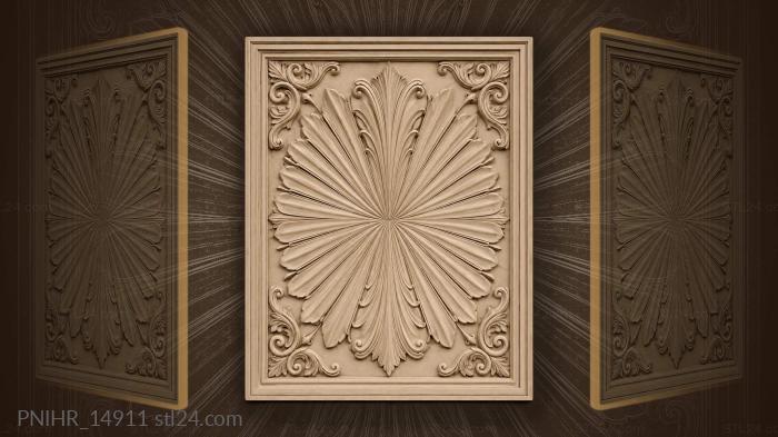 Stylized fan radiating layers movement 3d STL model