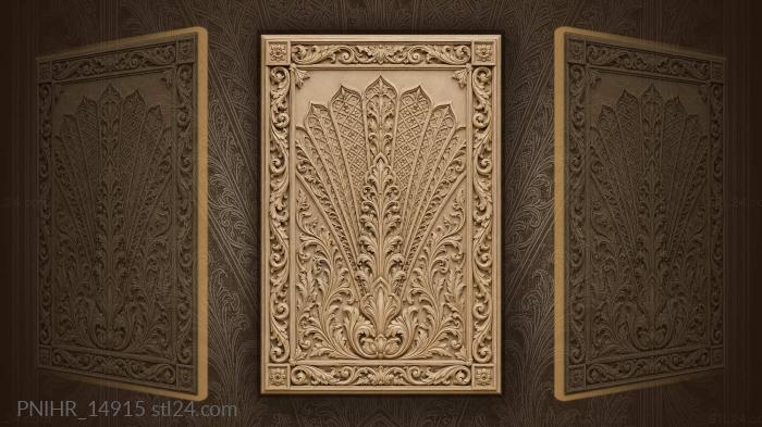 Abstract floral sunburst delicate tendrils 3d STL model