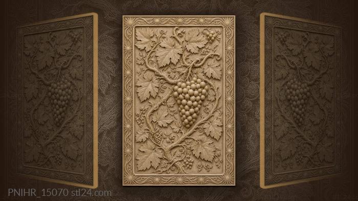 One big bunch among winding vines 3d STL model