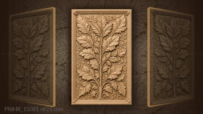 Leafy branch reaching for sunlight 3d STL model