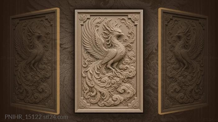 Phoenix strides across the clouds 3d STL model