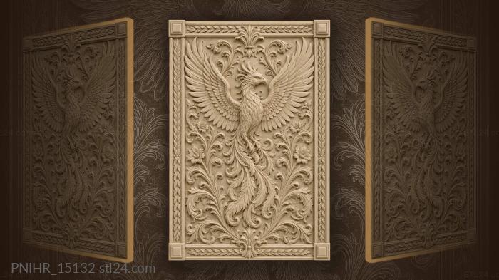 Long tail cascading down toward laurel 3d STL model