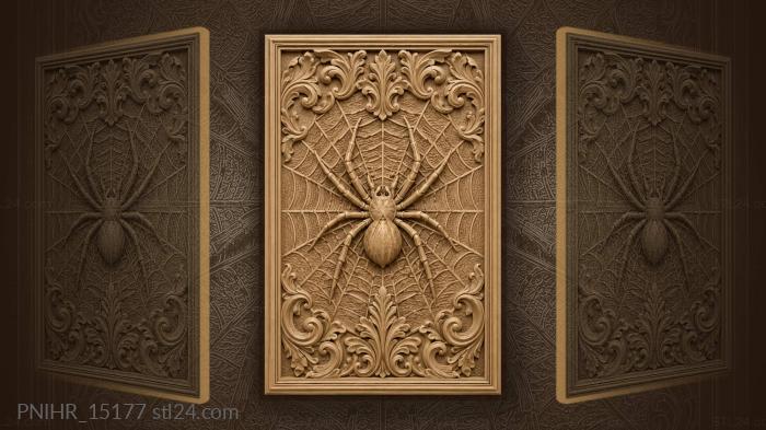 Scrolls above and below the web 3d STL model
