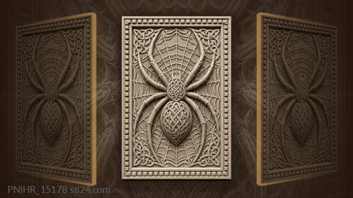 Celtic knot on the spider body 3d STL model