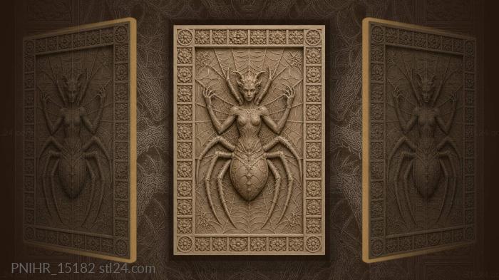Rosettes bordering the spider web 3d STL model