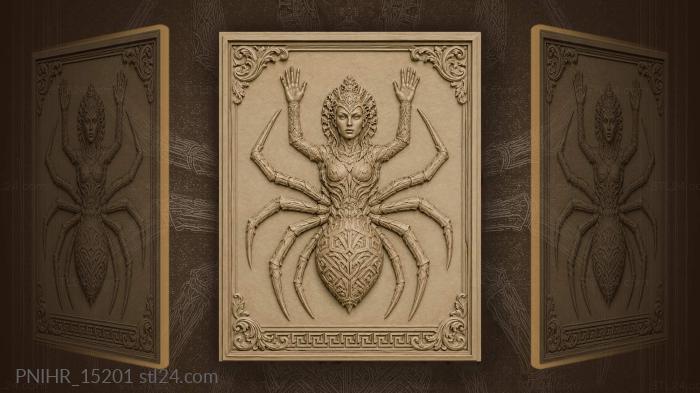 Meander band beneath the eight legs 3d STL model