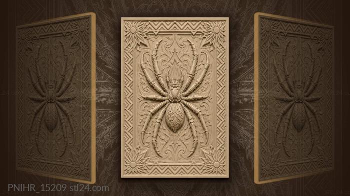 Zigzag border with corner suns 3d STL model