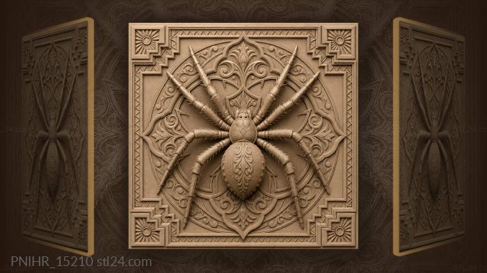 Sharp legs among repeating triangles 3d STL model