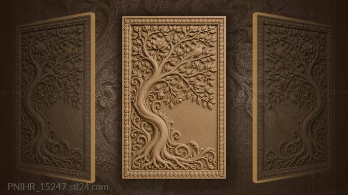 Bird perched in the upper branches 3d STL model