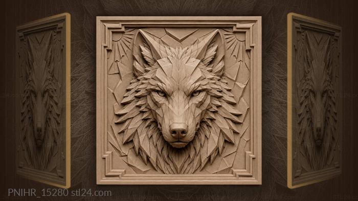 Sunbursts in the upper corners 3d STL model