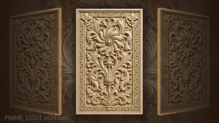 Flames spilling from a swirling rosette 3d STL model