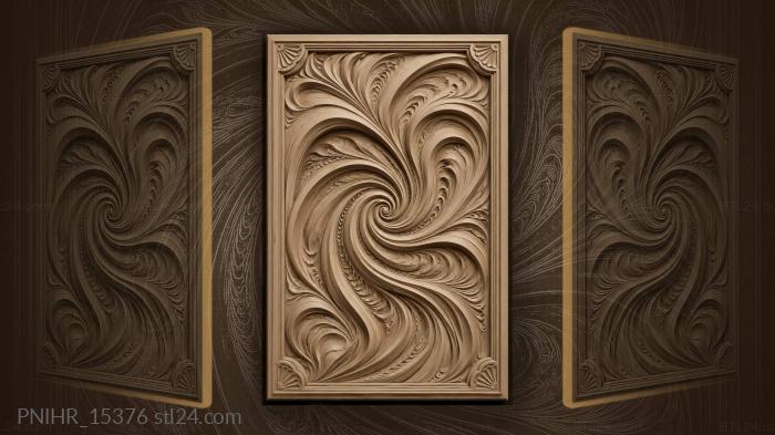 Spiraling energy abstract flow 3d STL model