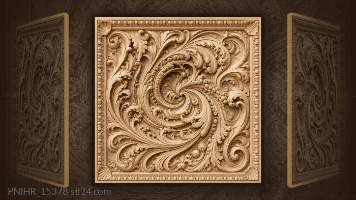Abstract vortex dynamic flowing shapes 3d STL model