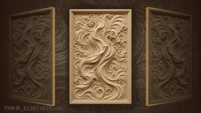 Swirling currents rise and fall 3d STL model