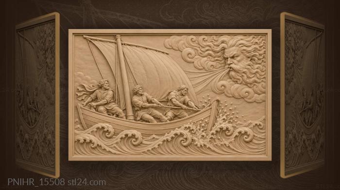 Gale spirit fills sail as crew hauls 3d STL model