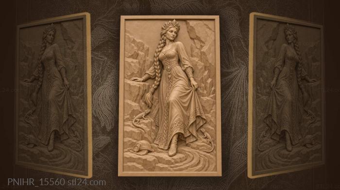 Copper mountain mistress and miner’s fortune 3d STL model