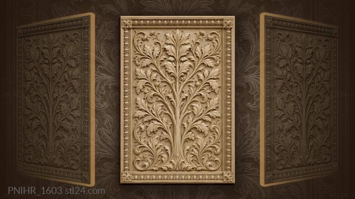 Elegant tree with leafy surround 3d STL model