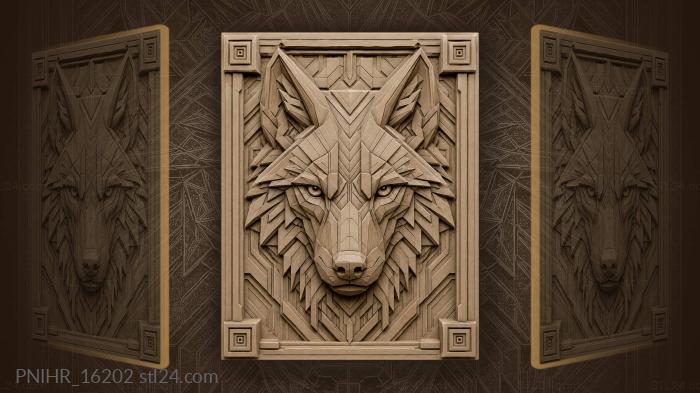 Ears and snout from small shapes 3d STL model