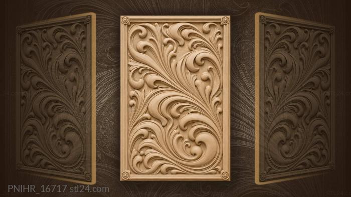 Flowing abstract water currents design 3d STL model