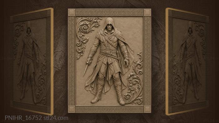 Hidden blade silent killer intrigue 3d STL model