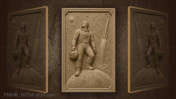 Astronaut dreams of distant stars 3d STL model