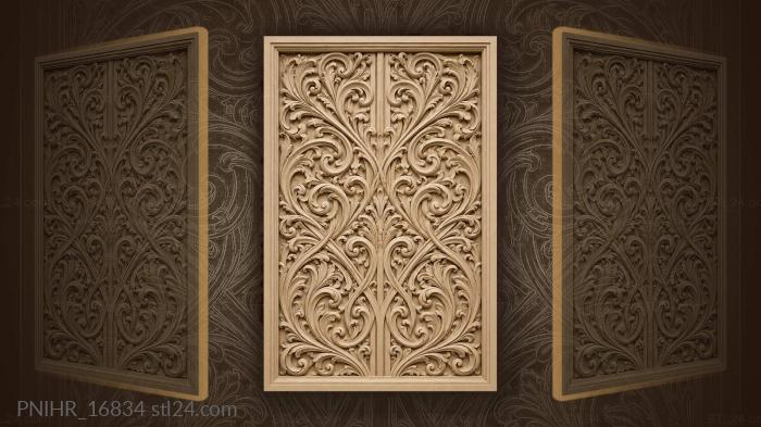 Flowing lines abstract symmetrical design 3d STL model