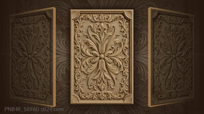 Supple greenery spreading from one point 3d STL model