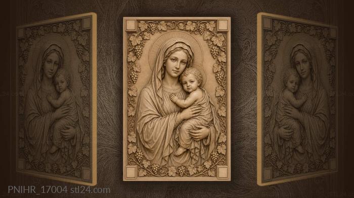 Mother and child within the grapevine 3d STL model