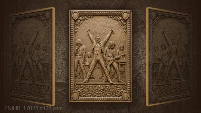 Queen live concert energy performance 3d STL model