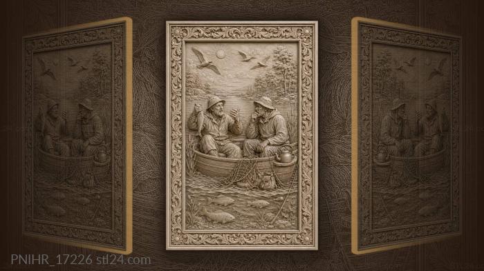 Fishermen’s catch sunny day haul 3d STL model